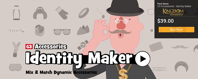  G3 Accessories-Identity Maker (PACK 16 Available NOW)